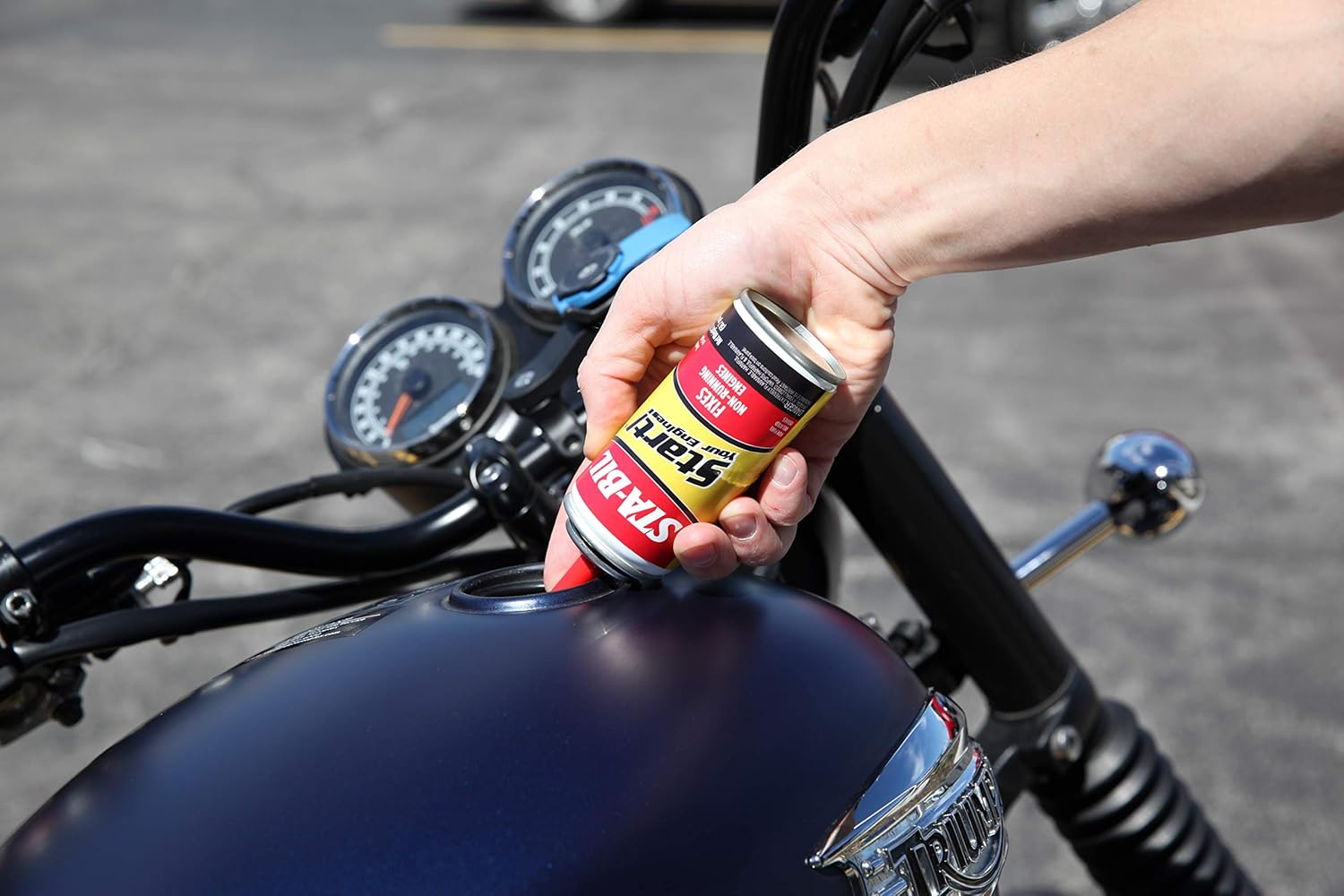STA-BIL Start Your Engines! - Fixes Non-Running Engines - A Jump Start In A Can - Revitalizes Fuel System - Safe For 2 And 4-Cycle Engines - Ensures Quick, Easy Starts, 2 fl. oz. (21214)