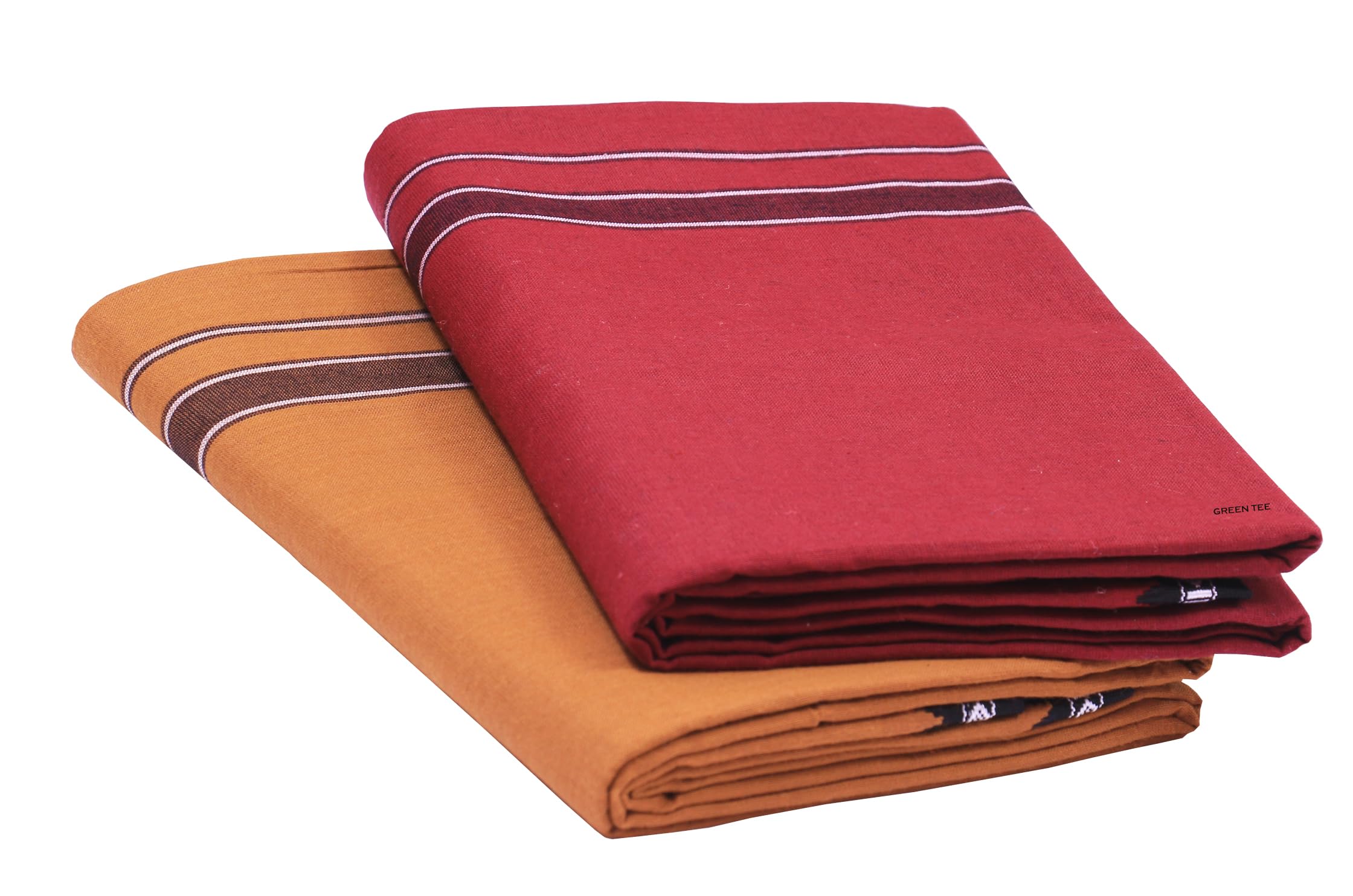 green tee Premium Color Dhoti - Pack of 2-picture-40