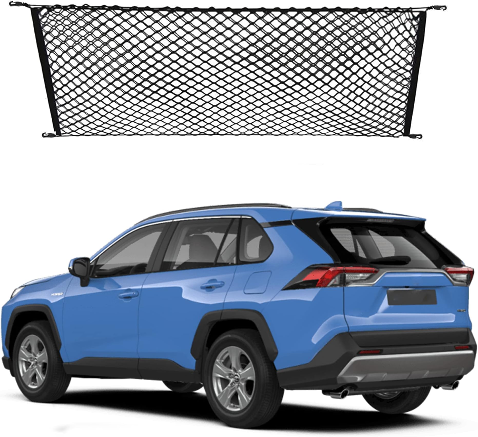 Trunk Cargo Net Compatible with 2019 2020 2021 2022 Rav4 Interior