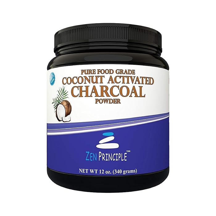 Buy LARGE 12 Oz. Coconut Activated Charcoal Powder. Whitens Teeth