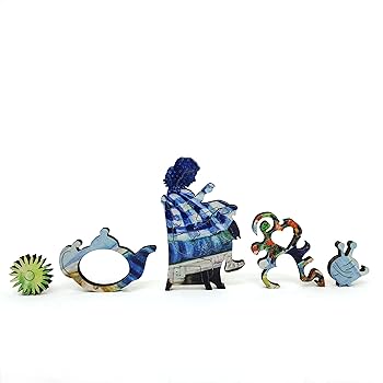 Amazon | FoxSmartBox 木製ジグソーパズル 大人用 ユニークな形