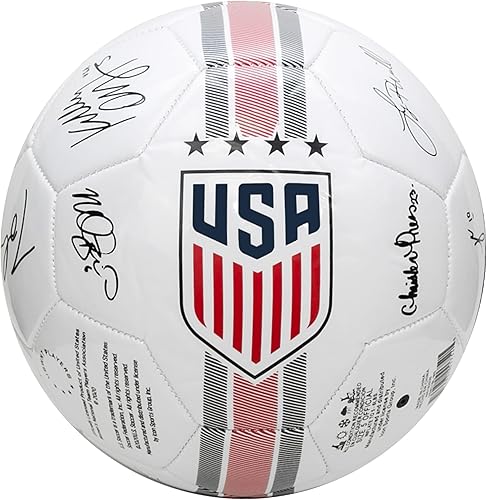 Miniatura 10 de Icon Sports Officially Licensed US Soccer Federation Soccer Ball USWNT Home