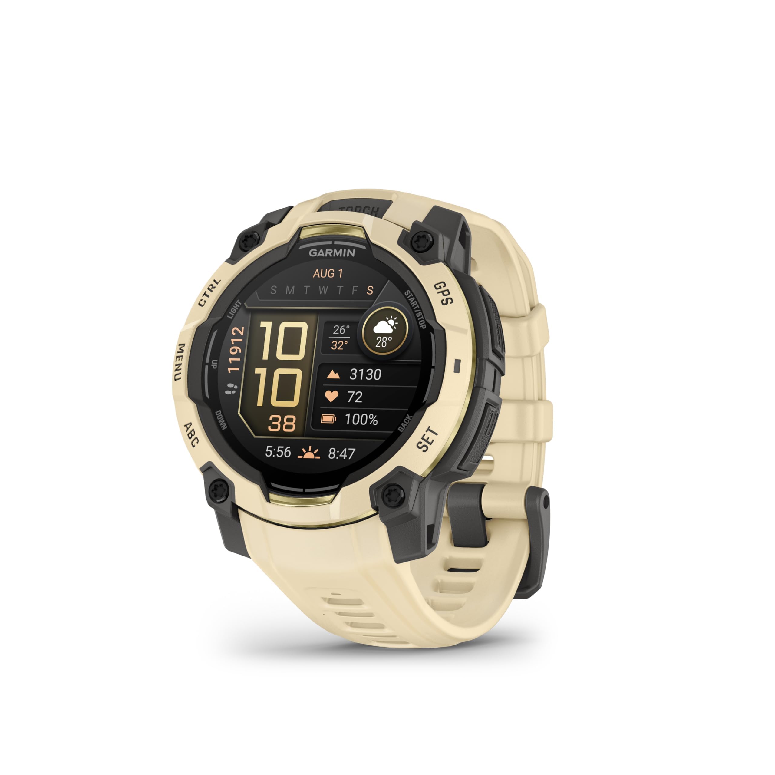 Garmin Instinct 3 Tactical 50mm AMOLED – GPS-Multisport-Smartwatch