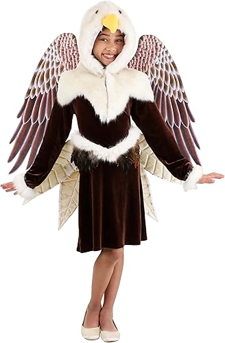 Disfraz de águila para niña
