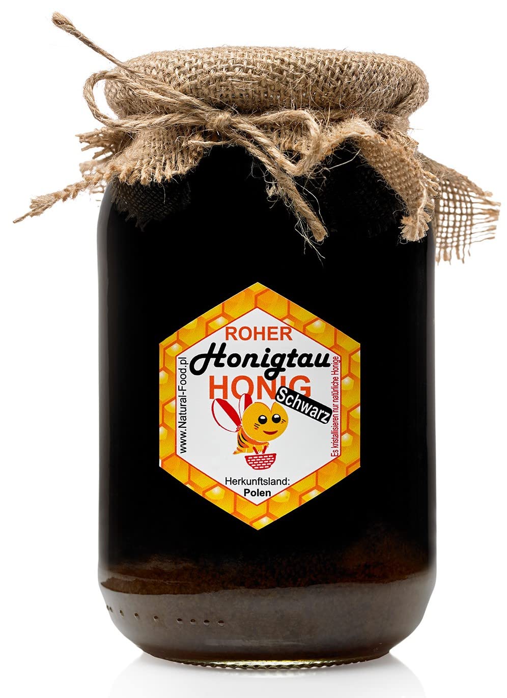 Surowy miód miodowy | spadziowy | Król miodu | 11 kg | Surowy, naturalny, bardzo zdrowy, bez dodatków. Niefiltrowany, nie wirowany ani nie podgrzewany | Wykonane przez pszczoły