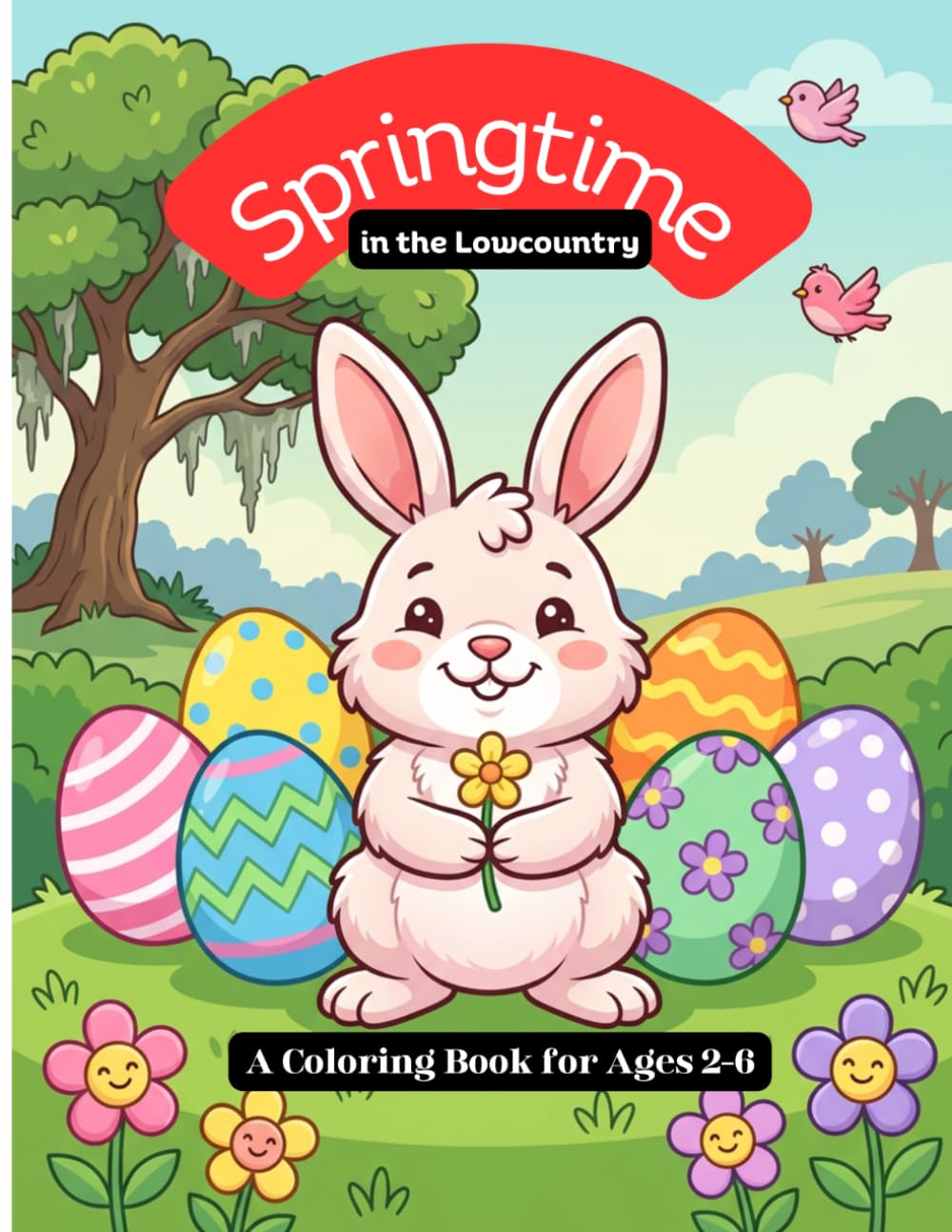Springtime in the Lowcountry: A Coloring Book for Ages 2-6