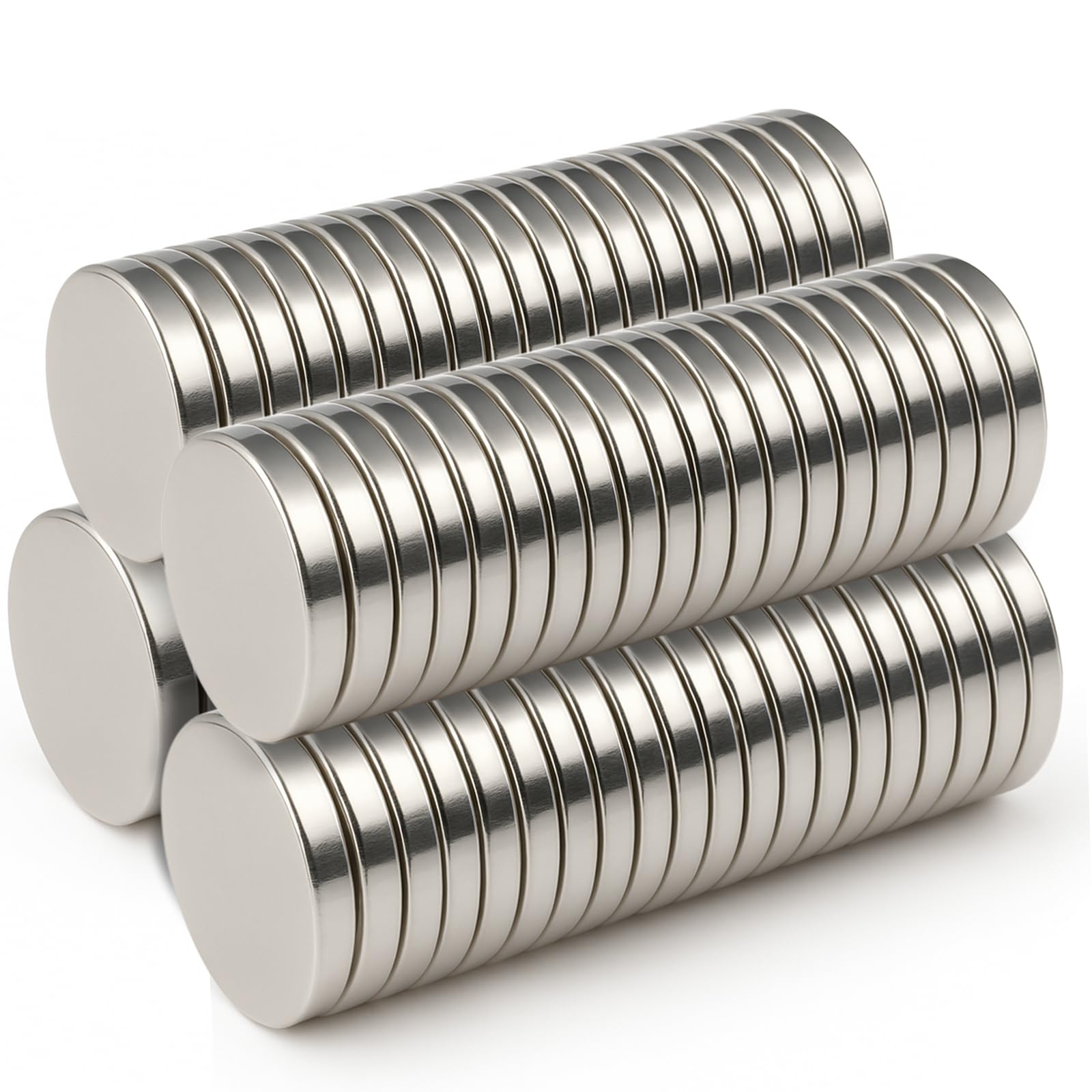 Magneti per stecche colletto in metallo 10×2 mm, potenti magnetiche confezione regalo