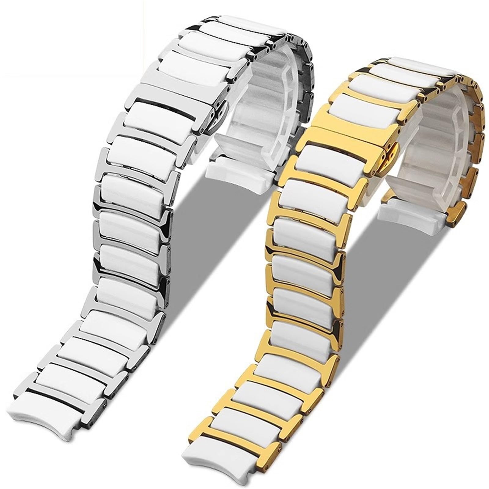 Bracelet en céramique compatible avec les montres connectées et à quartz