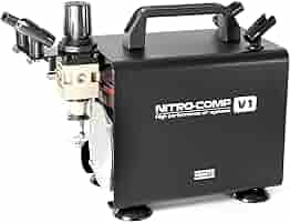 【美品】塗装一式まとめ売り PROFIX NITRO-COMP V2等 PROFIX NITRO-COMP ニトロコンプ V2 オイルレスエア