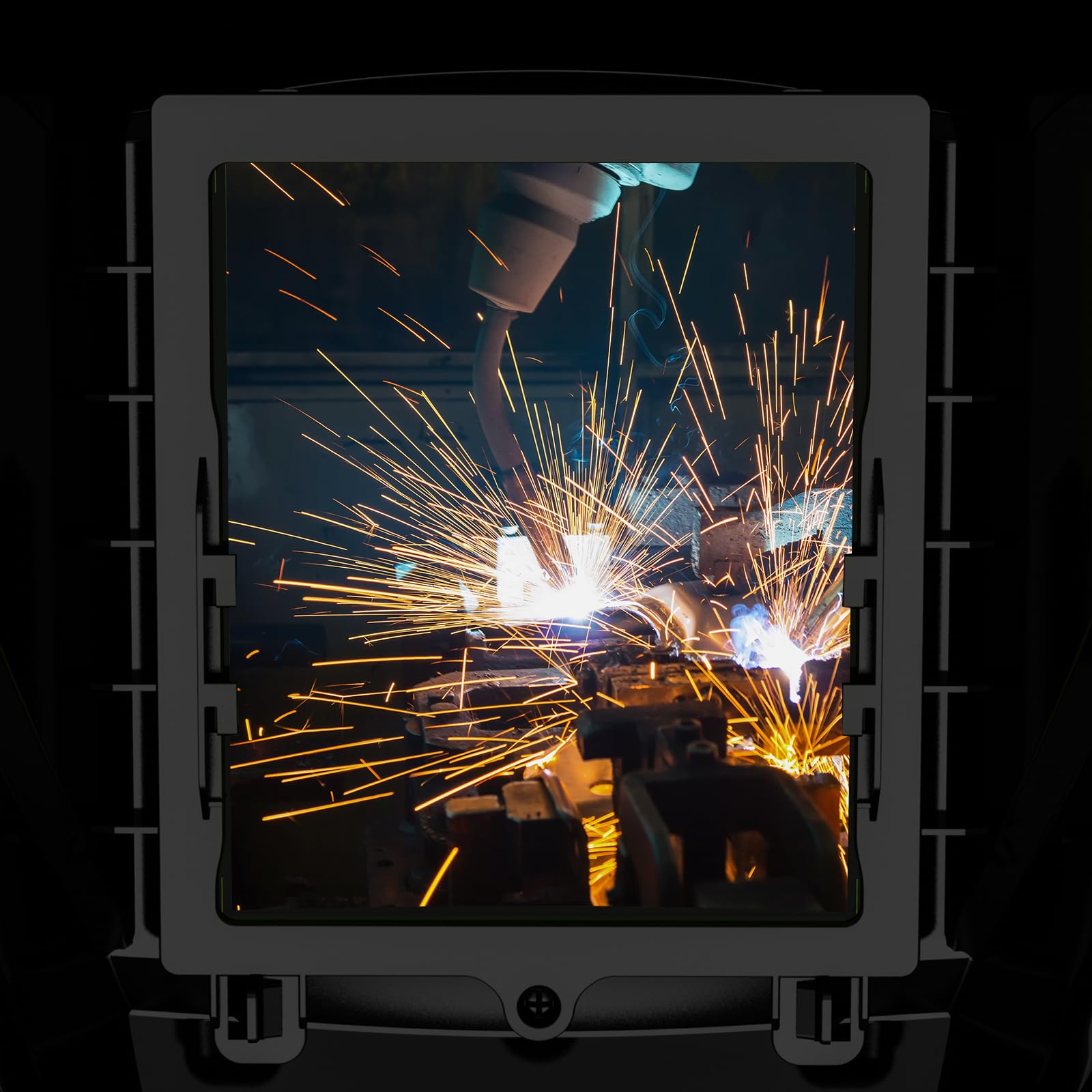 TRQWH Laser Welding Helmet – OD8+ Protection, Large View, For Welding, Cutting, Cleaning & Marking
