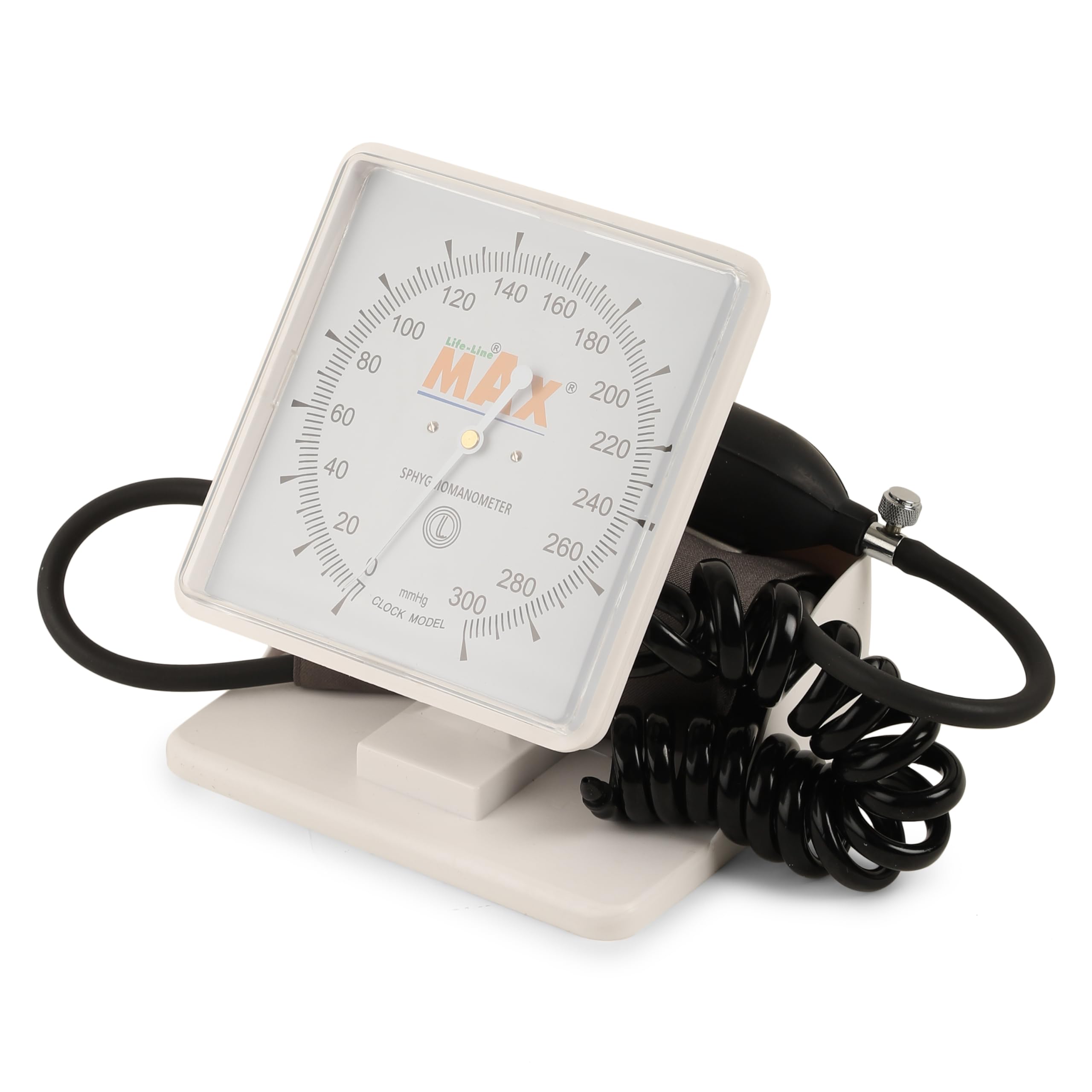 LIFE LINE MAX CLOCK TYPE Aneroid Dial Sphygmomanometer Blood Pressure Monitor | BP Apparatus Manual | Accurate Measurements | Superior Build Quality (B0BWYS87XX) Amazon Price History, Amazon Price Tracker