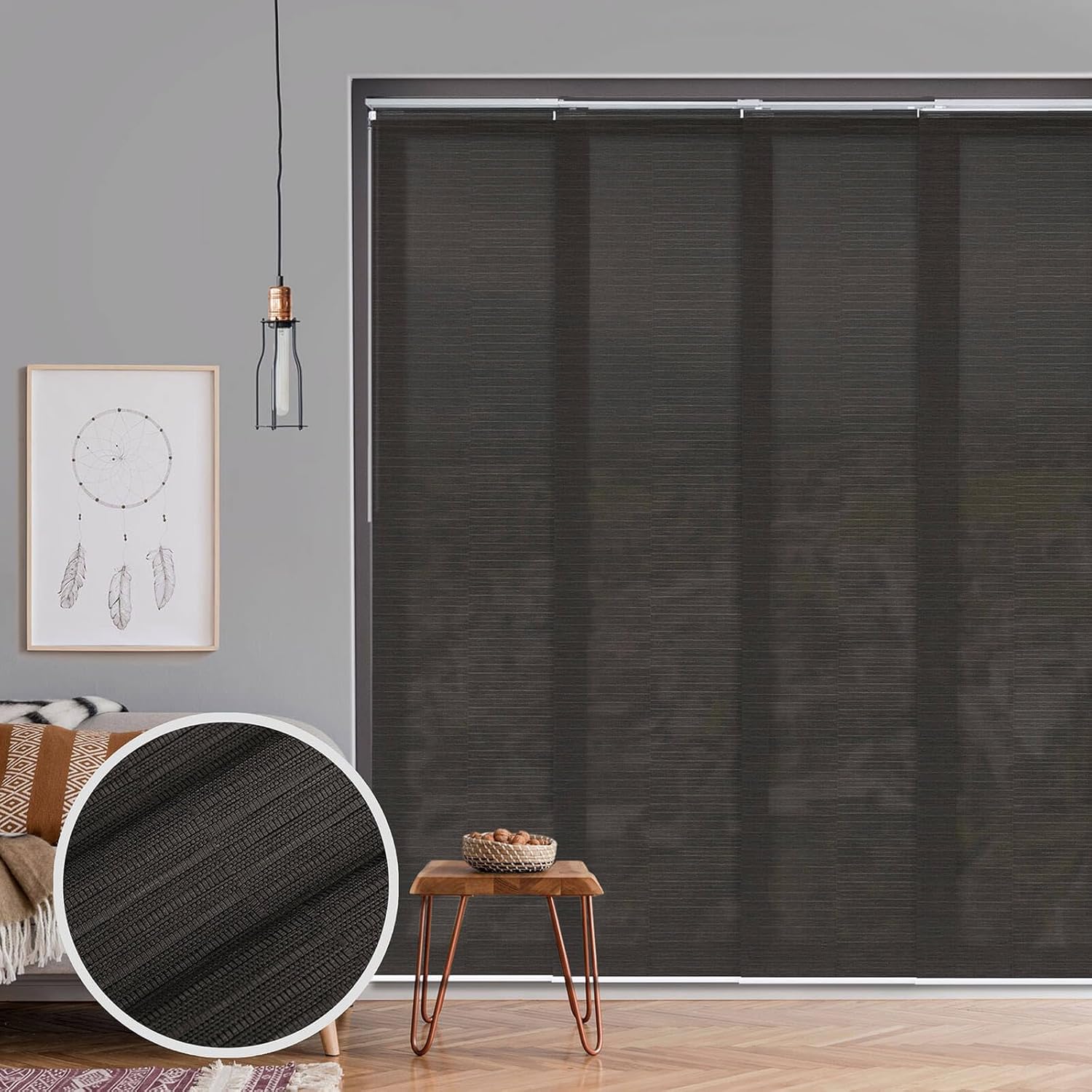 71nE7HCtDOL. AC SL1500 Fast Cash DC | FCDC GoDear Design Sliding Panel Track Blinds Tea Time review