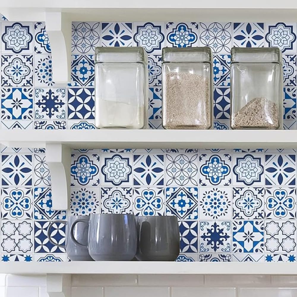 JSK ENTERPRISE Self Adhesive Wallpaper Marble for Walls (60X200) Marble Peel and Stick Countertops Granite Contact Paper Decorative Kitchen Wall Paper Kitchen Wall Stickers Blue Block (B0D6ZC9SJT) Amazon Price History, Amazon Price Tracker