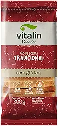 Vitalin Pão de Forma Sem Glúten Tradicional 300g
