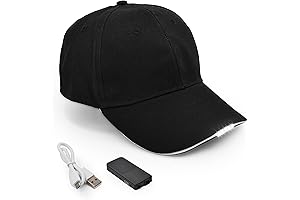 LED Rechargeable Baseball Cap: Illuminate Your Nighttime Adventures