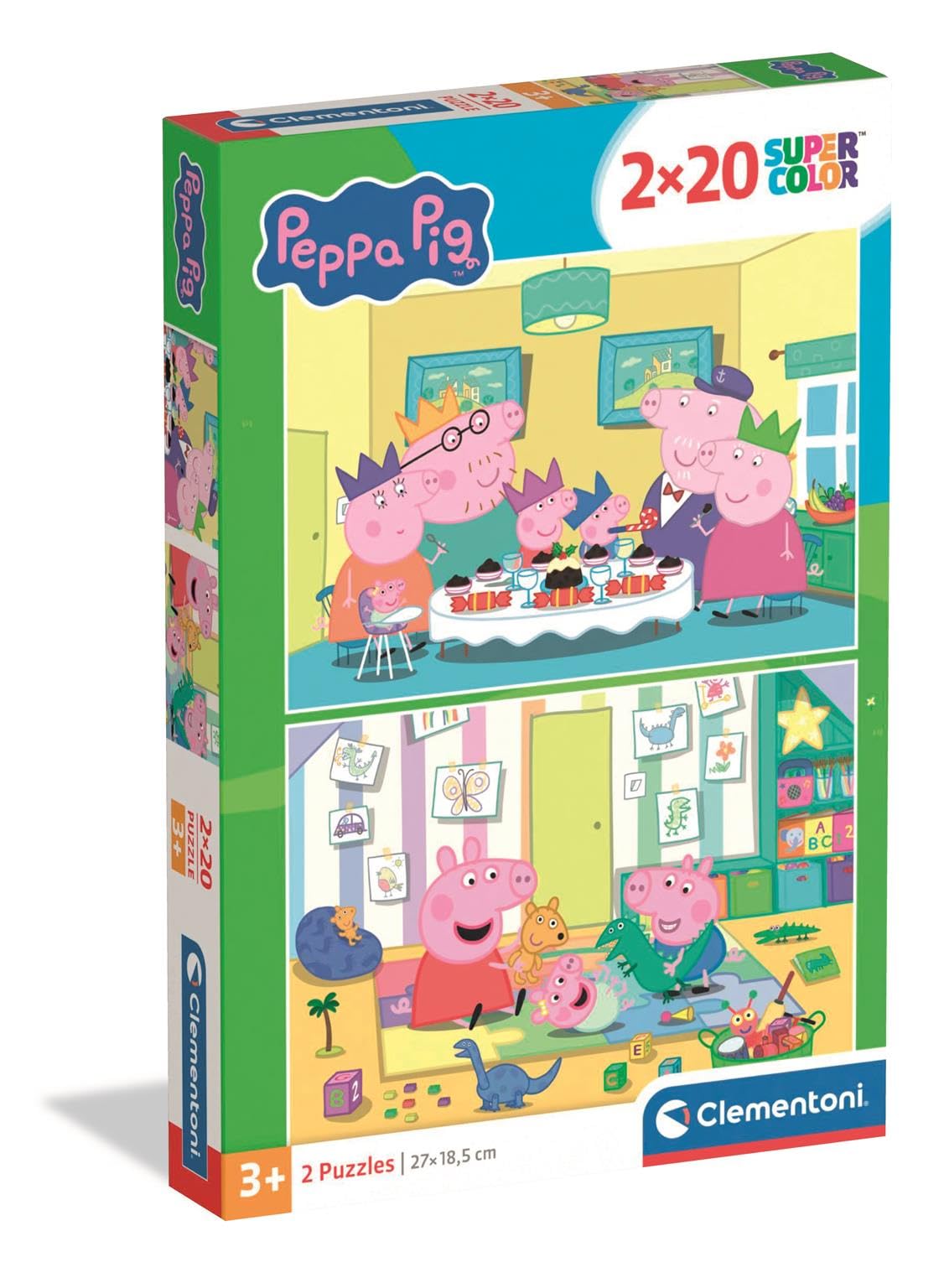 CLEMENTONI PZL 2X20 PEPPA PIG 2026-24831