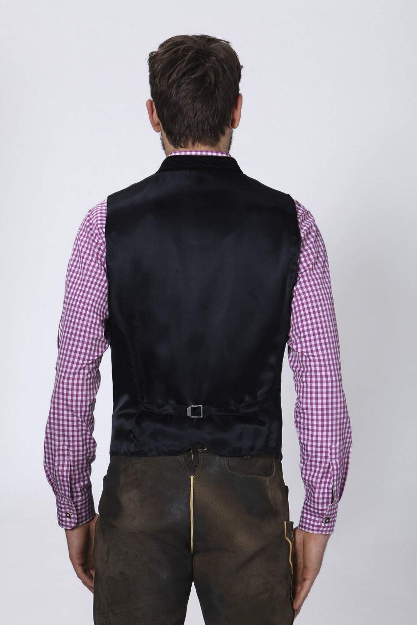 Stockerpoint - Gilet per Abito Tradizionale Tedesco, Manica Corta, Uomo