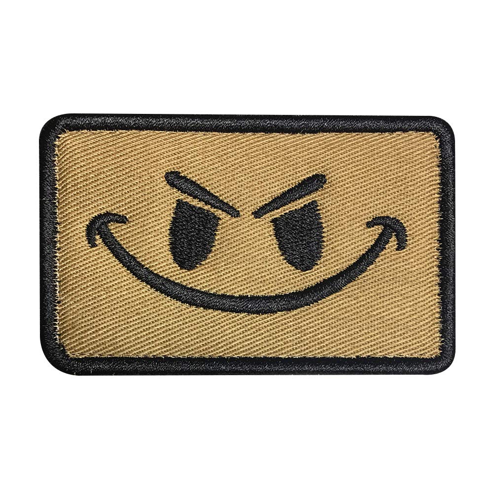 Morton Home Tactical Ghost Skull/Funny/FUBAR IFF Patch Hook and Loop Patch (Funny 2)