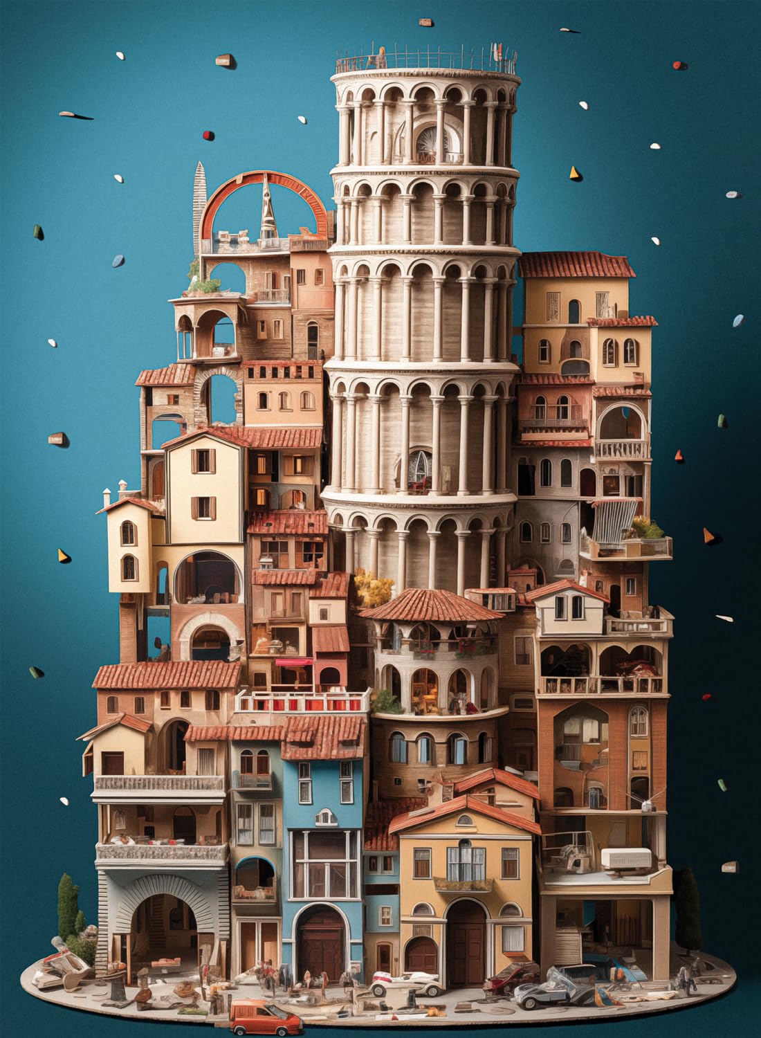 Puzzle - Pisa, 1000 Piece Puzzle, 1164