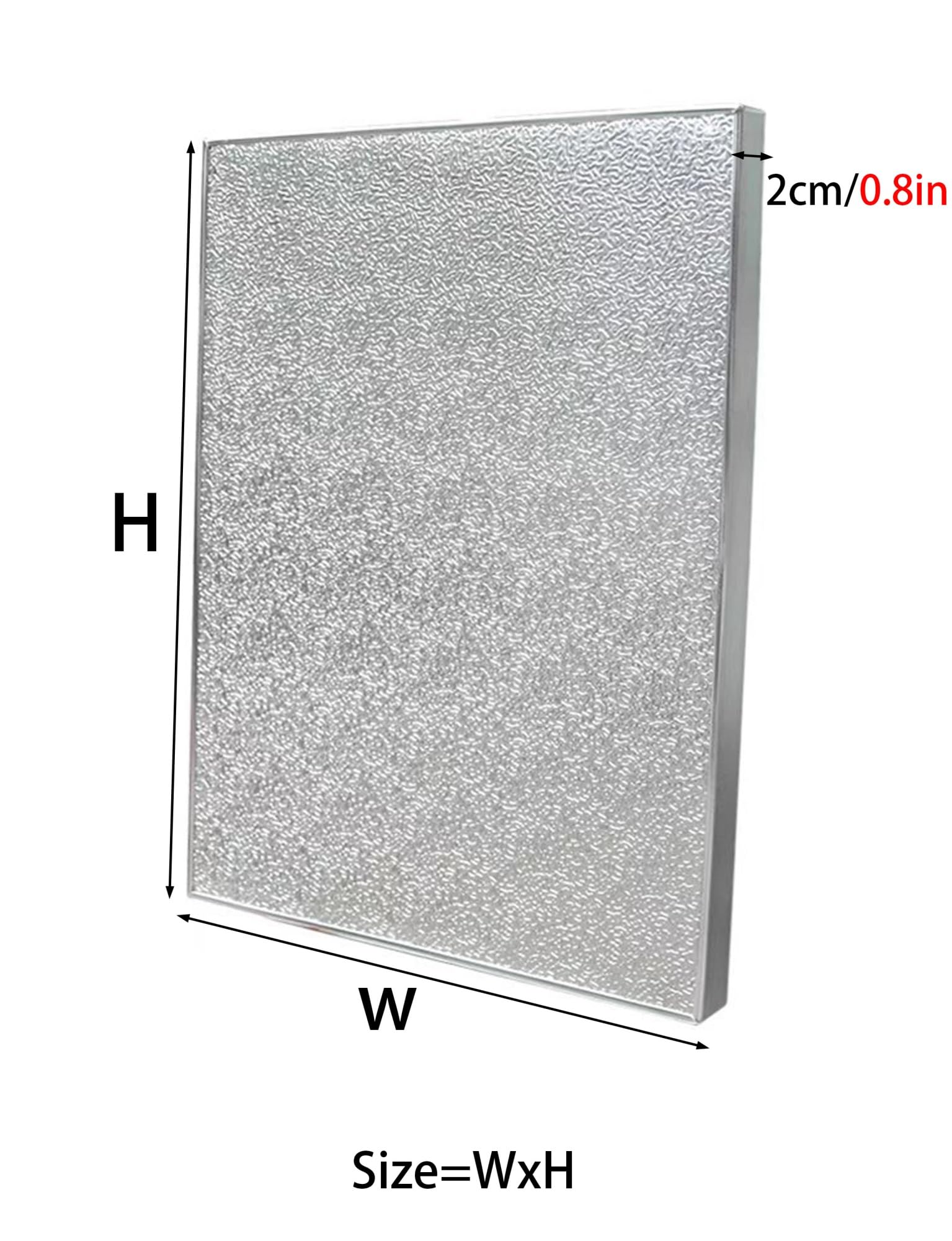 Panel de protección térmica: autoadhesivo y magnético, resistente al calor, resistente al fuego para electrodomésticos de cocina y protección de gabinetes