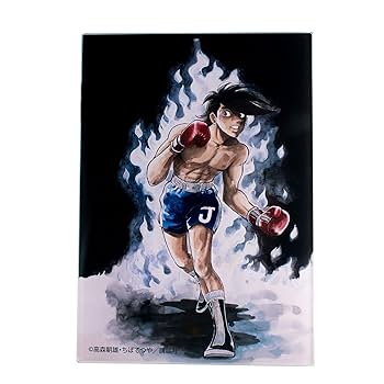 人気アニメキャラクター あしたのジョー矢吹丈イラスト皿 四角形 人気アニメキャラクター あしたのジョー矢吹丈イラスト皿 四角形