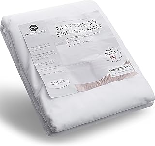 Platinum Edition - Waterproof Mattress Protector with Zipper - 6 Sided Protection - Breathable, Noiseless, and Ultra Soft - 16