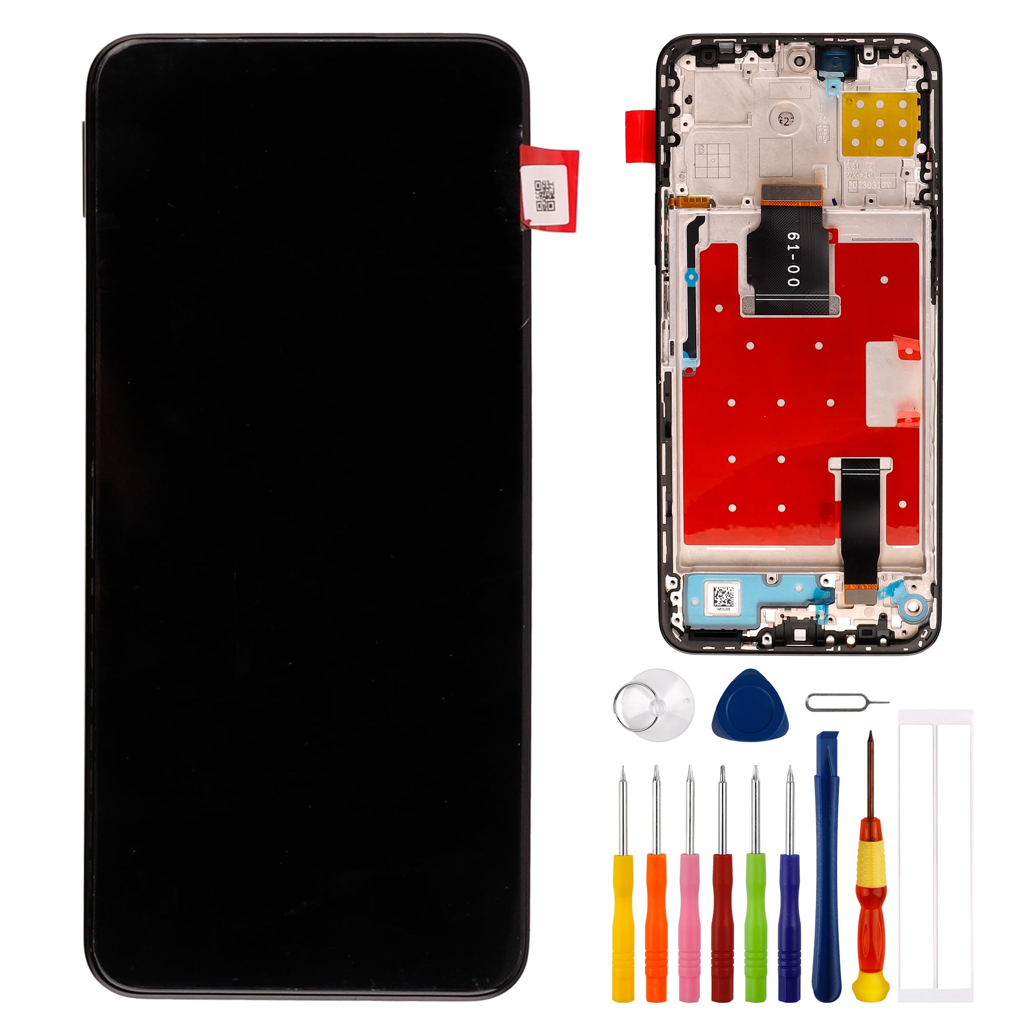 Schermo LCD Touch Screen Completo Per Honor 90 Lite – Con Cornice E Kit Attrezzi, Sostituzione Facile Per Display Danneggiato