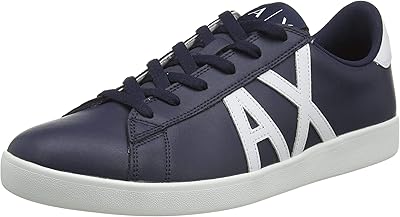 Armani Exchange Mens Leather Logo Low Top Sneakers Chile | Ubuy