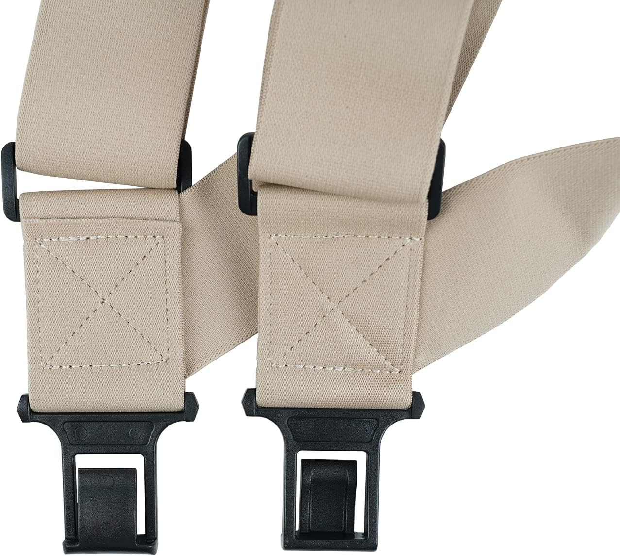 MELOTOUGH Men Side Clip Suspenders| Work Suspenders 2" Wide Trucker Style Suspenders