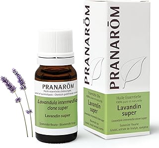 Pranarôm Lavandin Super Huile Essentielle Lavandula intermedia clone super Sommité fleurie 10 ml