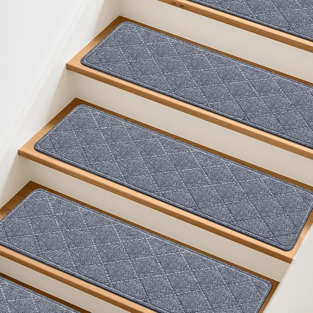 Tapis d'escalier antidérapants pour éliminer les risques de glissade sur bois