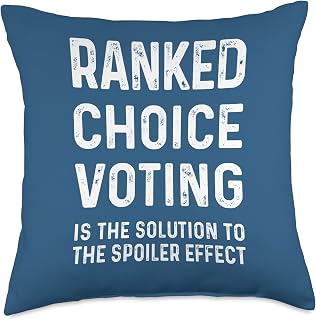 RANKED CHOICE VOTING Throw Pillow
