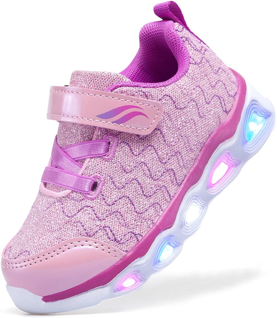 ZoneyueBoys Girls Strap Tennis Sport Shoes Buckled Athletic Running Sneakers(Toddler/Little Kid/Big Kid)