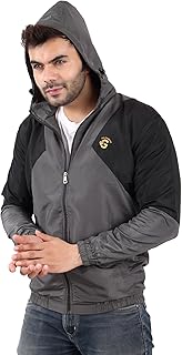Health Fit India with Cap/Hoodie Standard Length Mist/Splash/Wind Cheater || Casual Jacket || Lightweight & Comfortable ||... Price In India