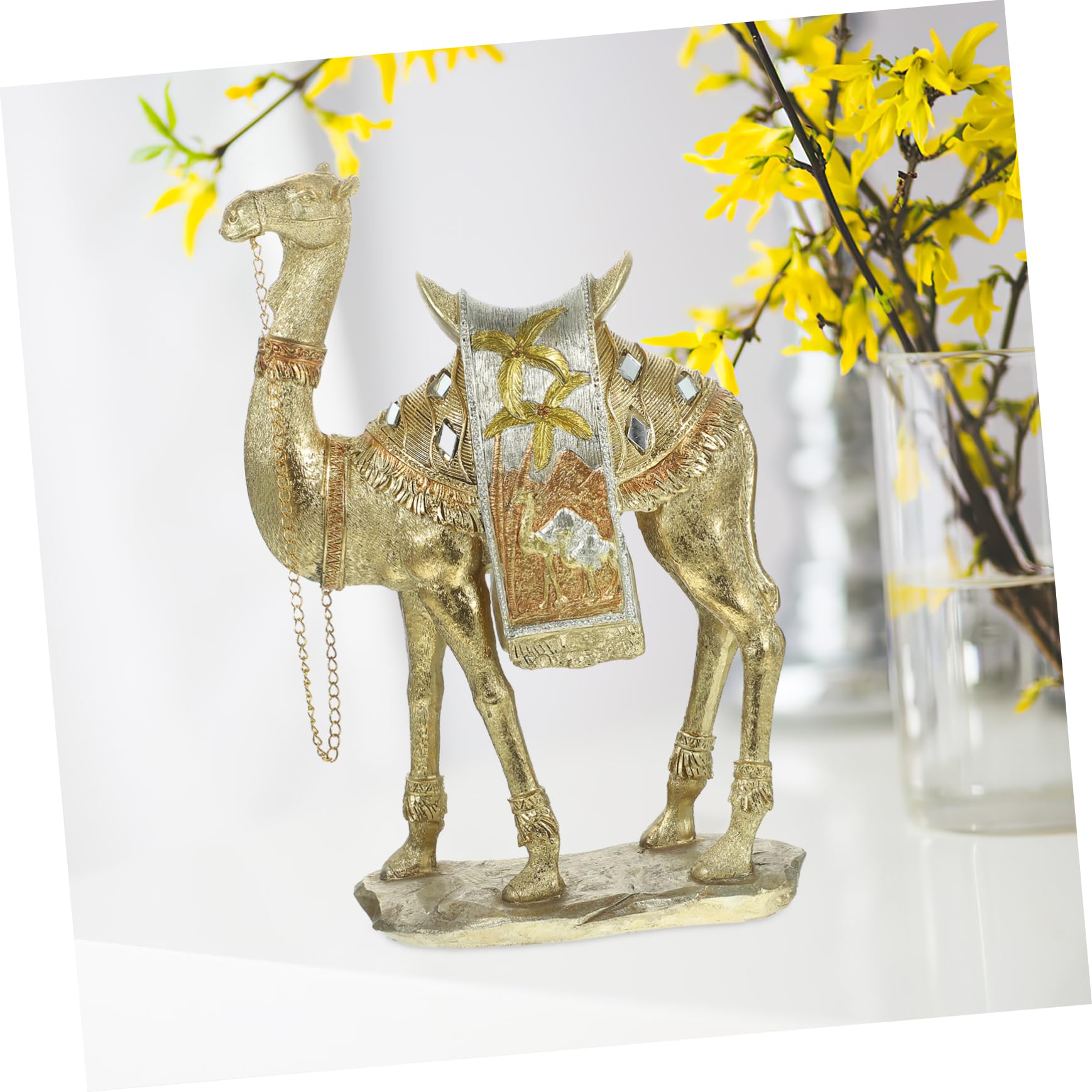 Amazon.co.jp: jojofuny 樹脂製 中東風 ラクダの置物 モダン