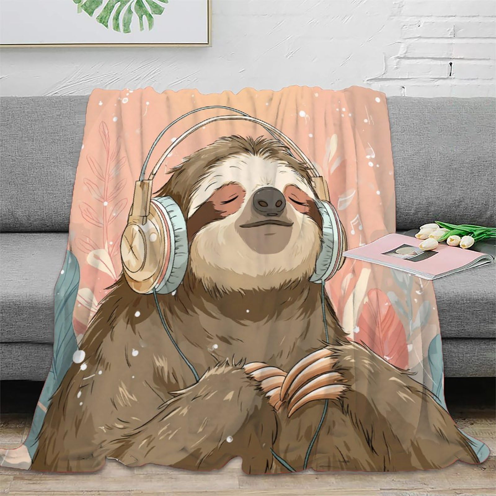 Couverture lit dessin animé 150x200 pour chambre étudiant