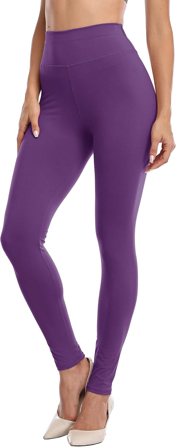 LIGHTBACK Women's Workout Leggings High Waisted Stretchy Leggings Soft Ankle Length Yoga Pants Gym Tights - Image 5