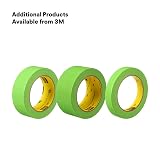3M 233+ Crepe Paper Performance Masking Tape, 250 Degree F Performance Temperature, 25 lbs/in Tensile Strength, 60 yds Length x 1" Width (Case of 24) – view 9