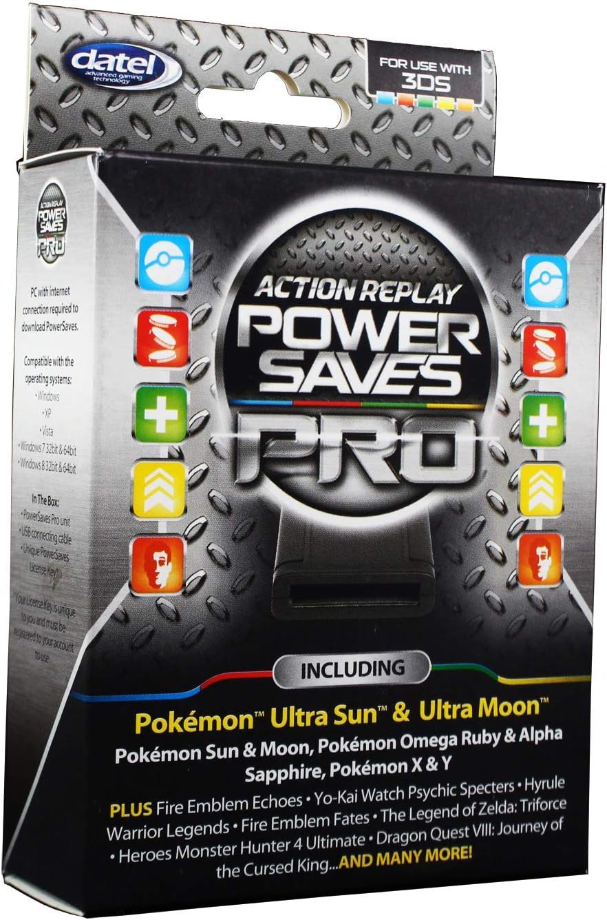 Datel Action Replay Power Saves Pro - Nintendo 3Ds