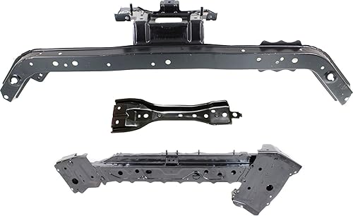 Miniatura 1 de Evan Fischer Juego de 3 soportes de núcleo de radiador compatibles con Nissan Sentra 2015-2019 - NI1234126, NI1225209, NI1225251