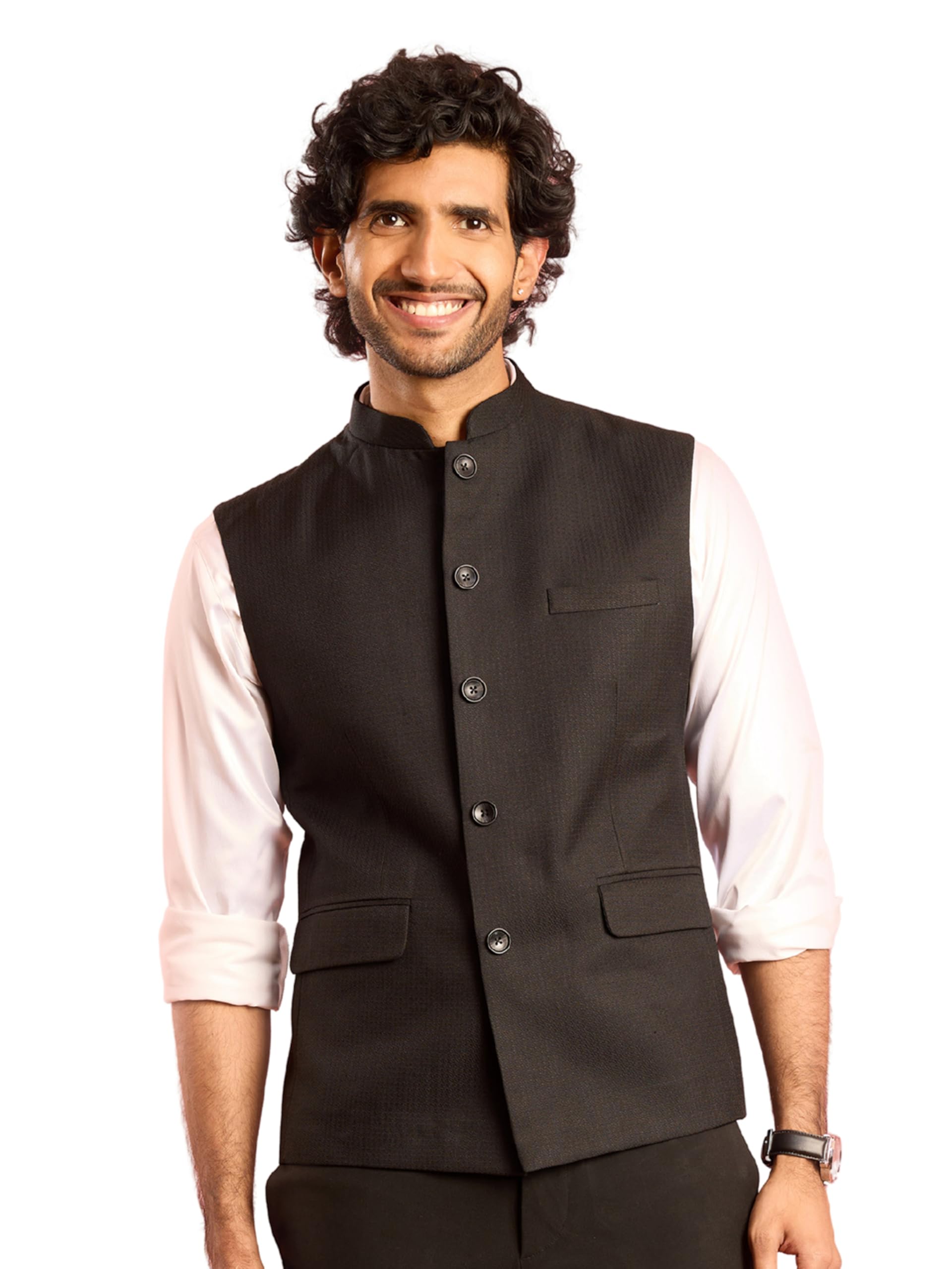 vastramay Men Fine Satin Cotton Pyjama | Pant Style Ethnic Bottom Outfit with Pockets-picture-32