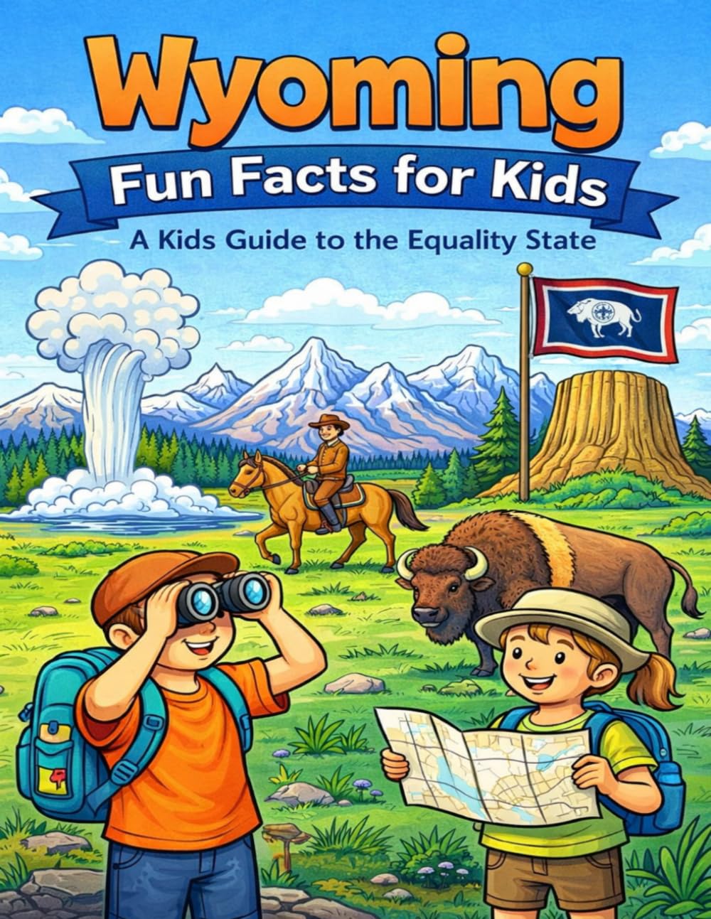 Wyoming Fun Facts for Kids: A Kids Guide to the Equality State (The 50 States Fun Facts for Kids Series)
