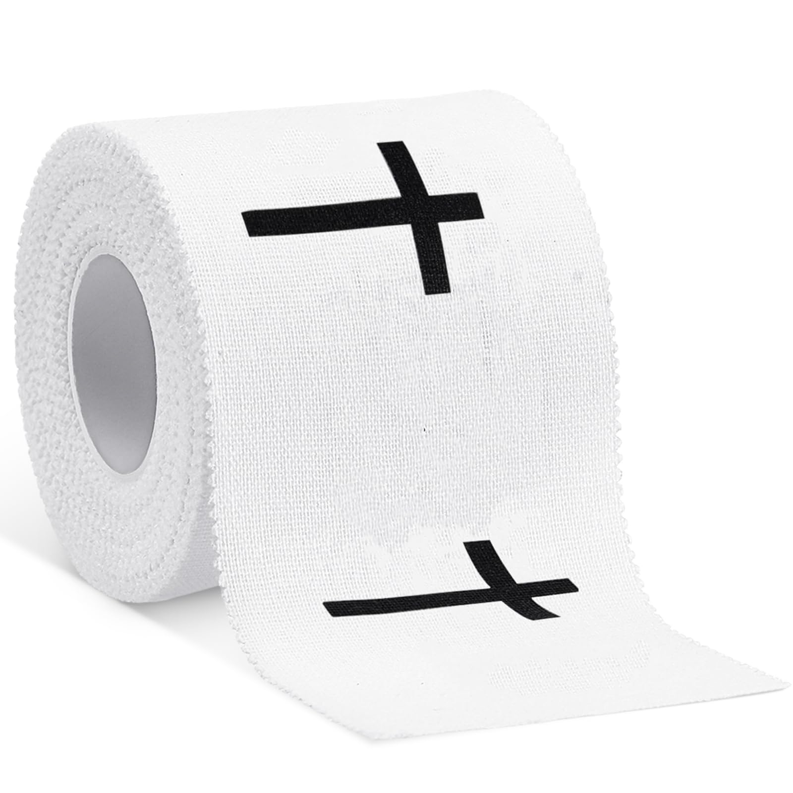 Geiserailie Christian Athletic Tape with Cross Sport Tape Wrist Warp for Football Baseball Soccer Athletes Religious Bible Verses Christian Gift for