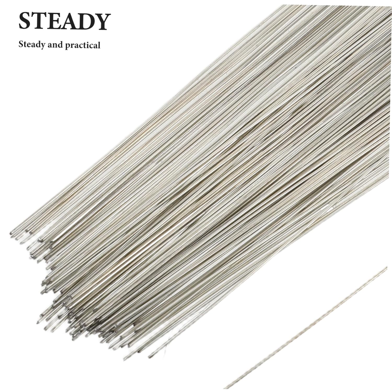 100pcs Iron Wire Armature for Clay Sculpture, Flexible Support