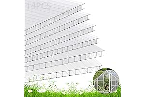 Storystore Premium Twin Wall Polycarbonate Greenhouse Panels
