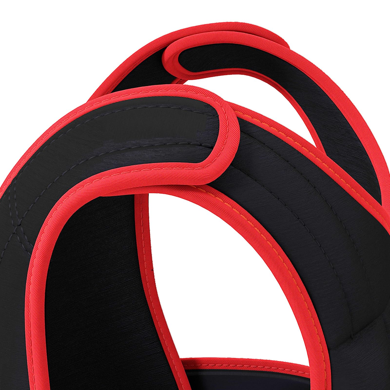 HOMCOM Gewichtsweste 20 kg mit verstellbaren doppelten Gurten Krafttraining Trainingsweste Gewichtsweste Fitness aus Oxford Metall-Sand 60 x 50 cm Schwarz+Rot