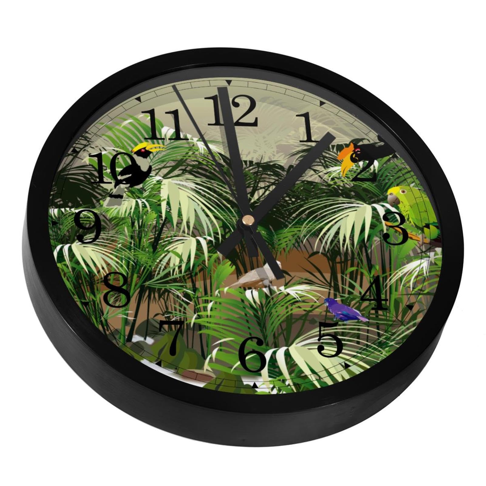 Horloge murale silencieuse pour stopper le tic-tac dans la chambre