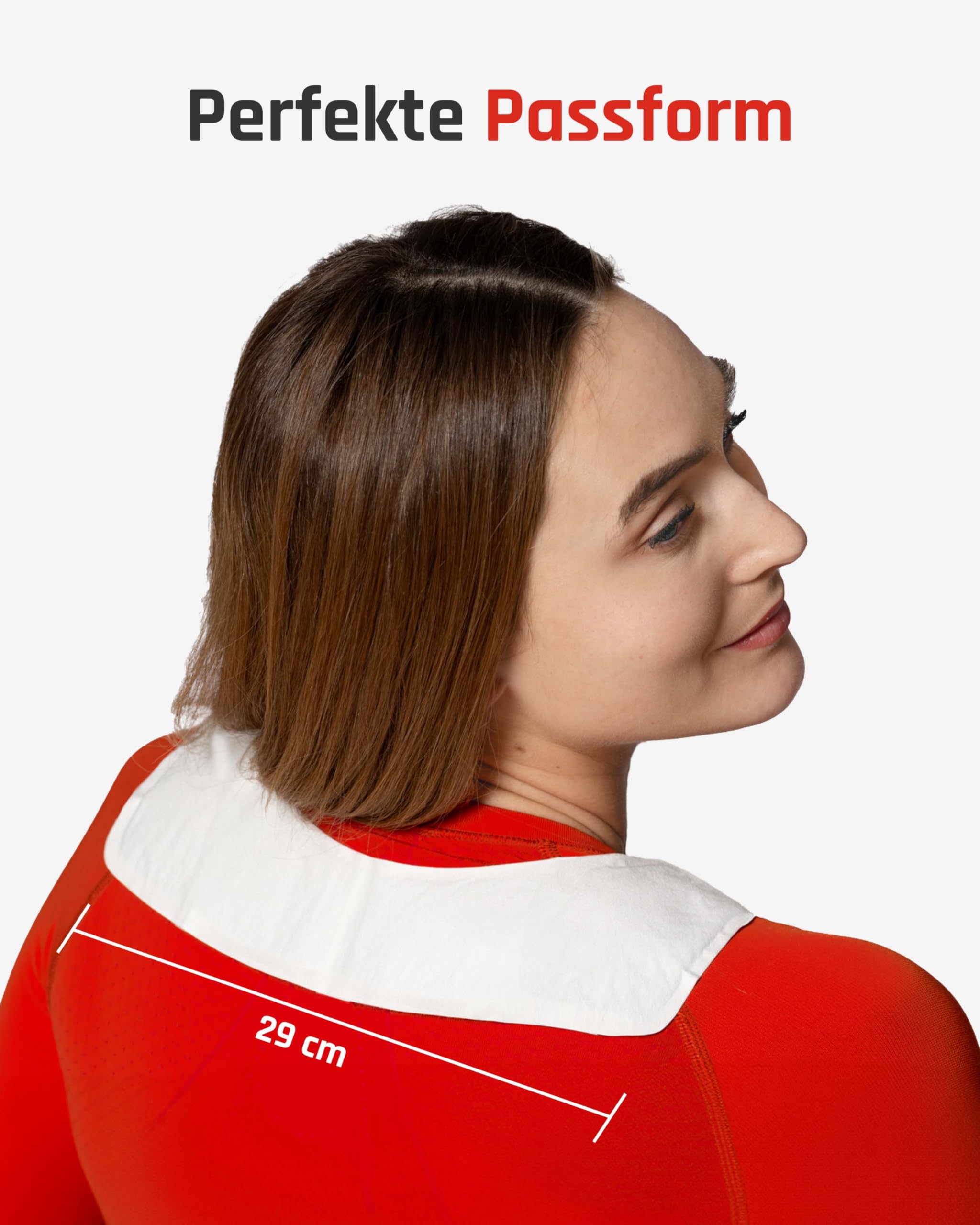 TerraTherm Wärmepflaster Nacken, Schulter und Hals - 8h wohltuende Tiefenwärme für den Rücken, Nackenwärmer, Schulterwärmer - luftaktiviert- 10 Stück