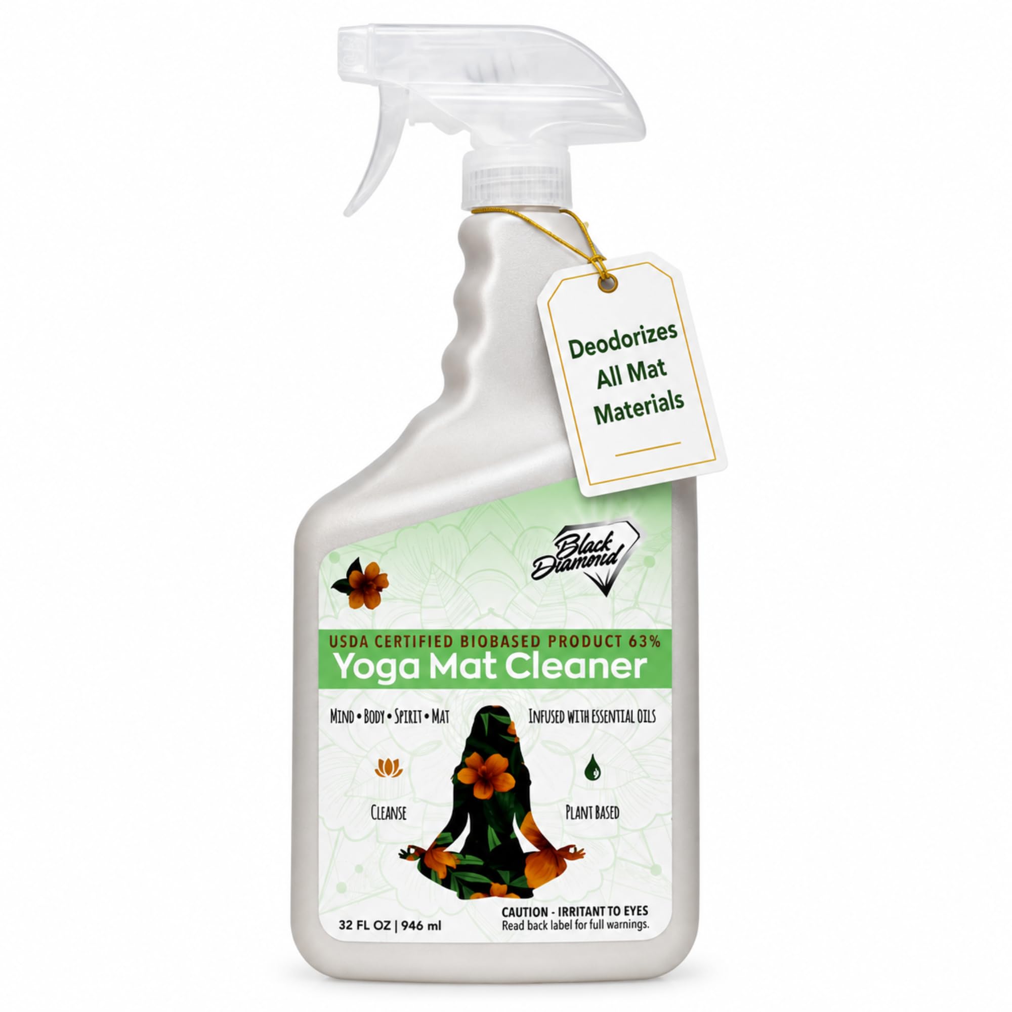 Black Diamond Yoga Mat Cleaner
