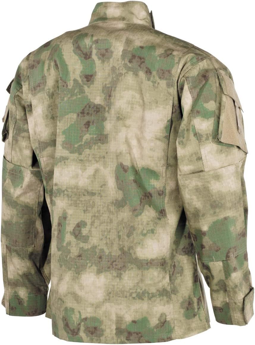 MFH Men's US ACU Ripstop Field Jacket HDT Camo FG